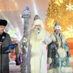 В Алматы торжественно зажгли главную новогоднюю елку