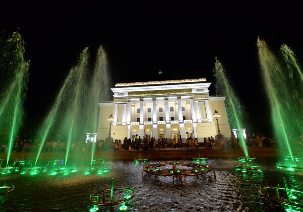 Сезон фонтанов в Алматы начнется 1-го мая