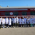 Дөңгелектегі емхана: медициналық пойыз қазақстандық ауылдарды қалай дәрігерге қайтарады